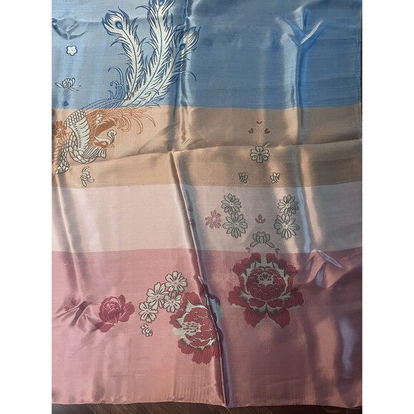 Vintage Chinese Silk Brocade Tapestry Textile 51" x 74" - Picture 15 of 15